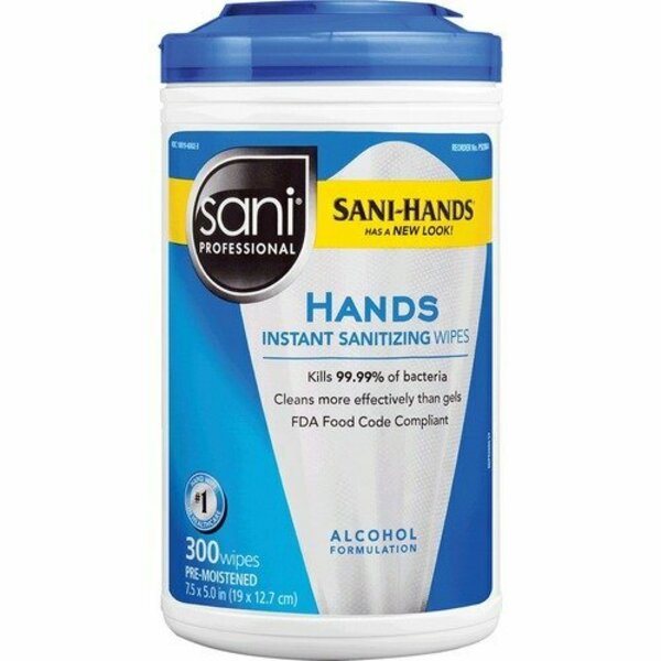Pdi Hc Professional Hand Sanitizing Wipes, 300 Wipes/EA, WE PDIP92084